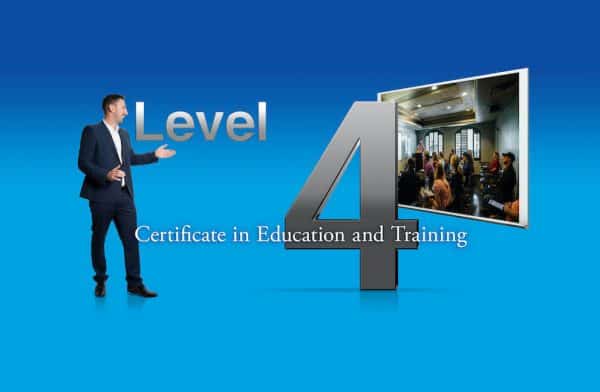 level 4 certificate in education and training