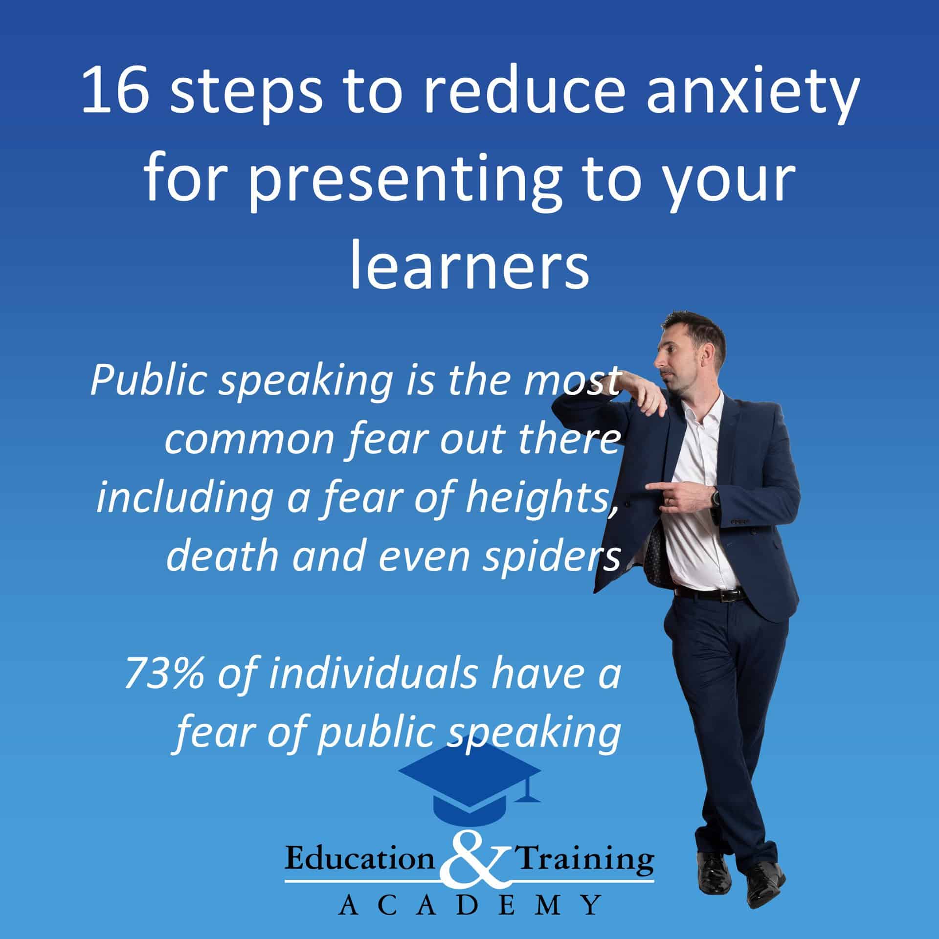 giving presentation dealing with fears